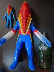 【オマケ付】メトロン星人ビッグフィギュアソフビ　バンプレスト　ウルトラセブン
