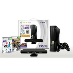 (本体)Xbox360 250GB+Kinect(キネクト) バリューパック(キネクトアドベンチャー&ユアシェイプ同梱)(RKH-00014) 日本マイクロソフト