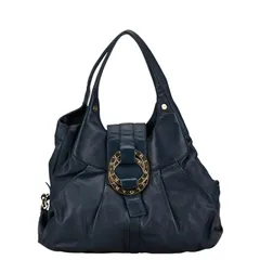 【美品】BVLGARI トートバッグ チャンドラ ダブルサークル ホーボー肩掛け 美品】BVLGARI トートバッグ チャンドラ ダブルサークル