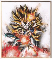 BANDAI 드래곤 볼 색종이 ART RAGING/2604268 슈퍼 사이어인 3 고텐크스 9