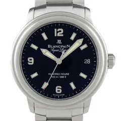 ブランパン Blancpain レマン アクアラング 世界限定1999本 2100-1130A-64B 腕時計 SS 自動巻き ブラック メンズ 【中古】のサムネイル