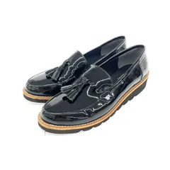 artemis by DIANA アルテミスバイダイアナ タッセルローファー 表記サイズ:24.5 エナメル 24.5cm    ブラック レディース / 240001162614