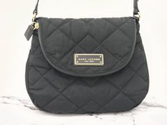 【MARC JACOBS】マークジェイコブス キルティング　ショルダーバッグ　ブラック