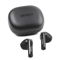 DenonAHC500W USB-C充電ケース ワイヤレス充電対応 インナーイヤー型 デノン 12mmフリーエッジ・バイオセルロースドライバー 完全ワイヤレス・インイヤーヘッドホン ブラック AHC500WBKEM