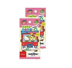 【新品】『とびだせ どうぶつの森 amiibo+』amiiboカード【サンリオキャラクターズコラボ】(2パック) 　おもちゃ ゲーム プレゼント