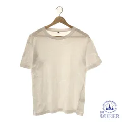 ☆美品☆ トップス Tシャツ シンプル 半袖 レディース ホワイト M 901-9884 送料無料 古着