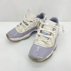 05w10256 ナイキ NIKE  AIR JORDAN 11 RETRO LOW  スニーカー  ホワイト/ユニバーシティブルー  28.0cm 中国製 メンズ  AV2187-140  【中古品】