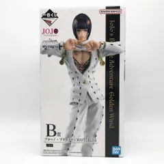 【中古】開封 一番くじ ジョジョの奇妙な冒険 GOLDEN WIND 5部 護衛チーム B賞 ブローノ･ブチャラティ MASTERLISE[17]