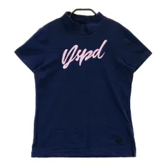 サイズ：L CALLAWAY キャロウェイ  ハイネック 半袖Tシャツ  ネイビー系 [240101494391] ゴルフウェア レディース ストスト