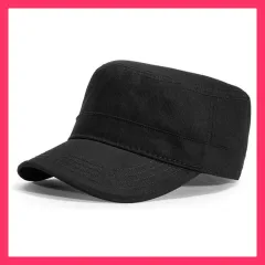 ★売れ筋★ ワークキャップ メンズ レディース 大きい 黒 ブラック 帽子 ミリタリーキャップ キャップ 春 夏 秋 冬 メンズワークキャップ レディースワークキャップ y4