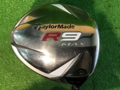 【中古】 テーラーメイド R9 MAX  9.5° ドライバー DR Motore F1 65J(TPフラッグ) 45.5インチ (フレックスS) メンズ 男性用 右利き 右用 Cランク ゴルフクラブ