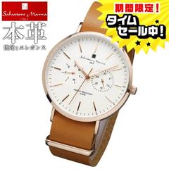 サルバトーレマーラ SM15117-PGWHPG 国内正規品 腕時計