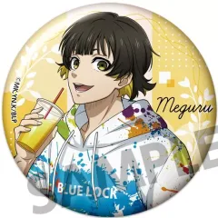 【中古】バッジ・ビンズ 蜂楽廻 「ブルーロック 描き下ろしトレーディング缶バッジ 日常 ver.」