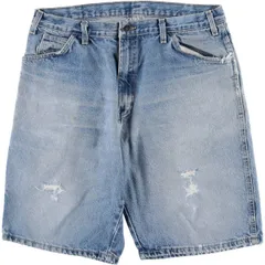 古着 ディッキーズ Dickies Relaxed Fit デニムショーツ ハーフパンツ メンズw35相当/eaa534650