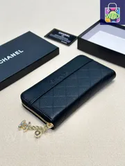 【今日特価】Chanel シャネル シングルジッパーウォレット クラシックレザー製、耐久性に優れたデザイン