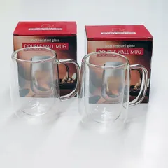 【 新品 】ダブルウォール ジョッキ 350ml  2個【 まとめ売り 】
