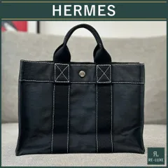 美品✦定番人気色✦HERMES ドーヴィル PM BLACK 黒 トートバッグ 2025年最新】ドーヴィル PMの人気アイテム - メルカリ