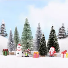 置物 クリスマスツリー  大小6個セット