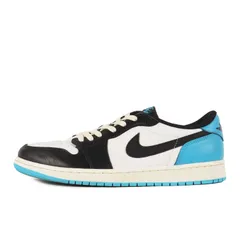 NIKE ナイキ サイズ:28.5cm / AIR JORDAN 1 RETRO LOW OG UNC (CZ0790-104) / エアジョーダン1 レトロ ロー / ホワイト ダークパウダーブルー / US10.5 / スニーカー【メンズ】【中古】