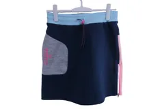 【美品】New Balance golf(ニューバランスゴルフ) スカート ネイビー ピンク レディース 2 012-1134512 ゴルフ用品 2410-0637 中古