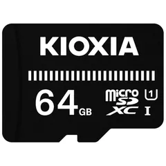 【新品】 KIOXIA(キオクシア) 旧東芝メモリ microSD 64GB UHS-I対応 Class10 microSDXC (転送速度50MB/s) 国内サポート正規品 メーカー3年 KTHN-MW064G 0