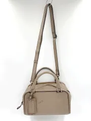 MOTHERHOUSE マザーハウス 定価35200円 REN レン 2WAY ミニハンド レザー ショルダー バッグ ベージュ ■■◎レディース