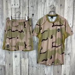 F.C.R.B. Bristol ブリストル 迷彩 半袖 セットアップ L.M