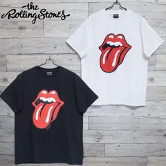 新品 メンズ 半袖 Tシャツ 半袖Tシャツ ティーシャツ バンドTシャツ バンT バンドT ロックT プリント ローリングストーンズ THE ROLLING STONES ベロ 舌 ユニセックス レディース 白 ホワイト 黒 ブラック