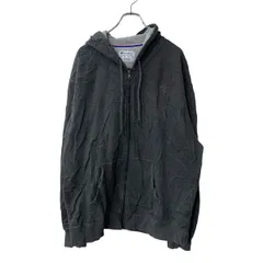 Champion ロゴスウェット パーカー XL グレー チャンピオン ジップアップパーカー フーディー トップス 古着卸 アメリカ仕入 a708-5716