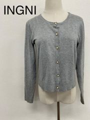 【美品】INGNI カーディガン　Mサイズ　グレー