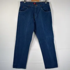 古着 90's/90年代 ラングラー Wrangler デニムパンツ ブルーデニム ジーンズ ジーパン テーパード 3K Relaxed w34 L32 インディゴブルー メンズ
