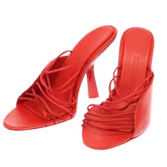 FERRAGAMO フェラガモ ミュールサンダル  レッド 7