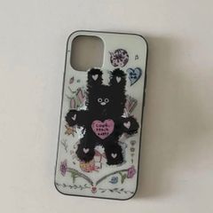 【全機種対応】黒うさぎ グリップトック ❤︎ 韓国 スマホグリップ バンカーリング ポップソケット スマホリング 伸縮可 落下防止 滑り止め イヤホン収納 携帯 スマホアクセサリー アニマル 動物 うさぎウサギ ラビット rabbit バニー バレエコア
