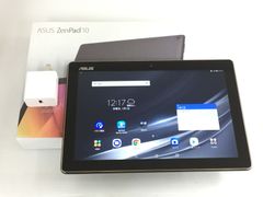 【良品】ASUS ZenPad 10 Z301MFL P00L SIMフリー Android タブレット ダークブルー 動作品