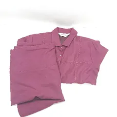 ◇ ⊇ McGREGOR マックレガー 刺繍装飾 ジャケット タイトスカート サイズM ボルドー系 レディース E  【1411280005217】