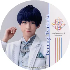 【中古】マグカップ・湯のみ 荒牧慶彦(月岡紬) コースター 「MANKAI STAGE『A3!(エースリー)』 ～Four Seasons LIVE 2020～×sisters池袋 by animatecafe」 メニュー注文特典