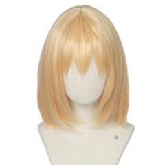 新品 カツラ ハウル 耐熱 変装用ウィッグ ボブ ウィッグ 金髪 コスチューム小物 コスプレ パーティー ハロウィン 仮装 Linfairy 文化祭 イベント