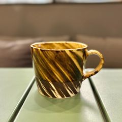 ⑯ 美濃焼 マグカップ マーブルマグ ANGLE アングル ブラウン