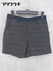 ◇ Sonny Label サニーレーベル URBAN RESEARCH ツイード ショート パンツ サイズ36 ネイビー ブラウン レディース 【中古】 【1002800466436】のサムネイル