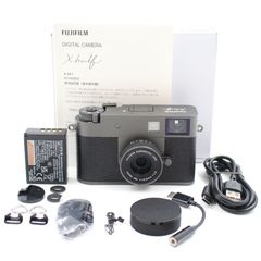 ■シャッター数1300枚！新品同様■ FUJIFILM X half X-HF1 チャコールシルバー コンパクトデジタルカメラ 富士フィルム