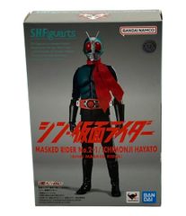 미품 신·가면 라이더 SHFiguarts 피규어 가면 라이더 제2+1호/한글자 하야토 반다이