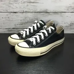 CONVERSE CANVAS ALL STAR J OX キャンバス オールスター ブラック 黒 23cm L02012