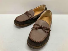 REGAL リーガル F90E パンプス モカシンシューズ リボン付き レディース 23.0cm ブラウン×ダークブラウン