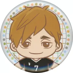 【中古】バッジ・ビンズ 宮侑 缶バッジ 「セガ ラッキーくじ ハイキュー!! Pastel Art Collection」 E賞