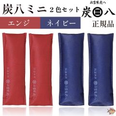 炭八 ミニ ネイビー エンジ 2色セット 除湿 消臭
