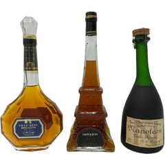 【3本】VILLENEUVE BRILLIANT  GUIZOT Napoléon Vieille Reserve