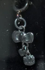 リボン　ディアゴスティーニ　ハローキティ　アクセサリーコレクション37　シルバー　チャーム　サンリオ　限定版　未使用品