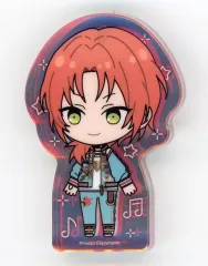 【中古】アクリルスタンド・アクリルパネル 月永レオ アクリルミニフィギュア(アクリルブロック) 「あんさんぶるスターズ!!」 中国7周年記念グッズ