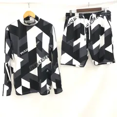 未使用 完売 1piu1uguale3 4way ストレッチ 総柄 セットアップ Perfect Suit FActory セットアップ 「上下洗える/高通気」WEB