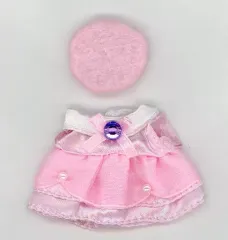 【中古】おもちゃ 女の子のドレス(ベレー帽・ピンク) 「シルバニアファミリー」 シルバニアファミリーファンクラブオンラインショップ限定